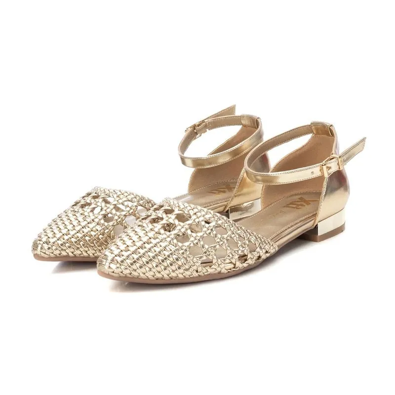 Sandalias Planas Xti 142366 Mujer Oro