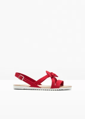 Sandalias Rojo