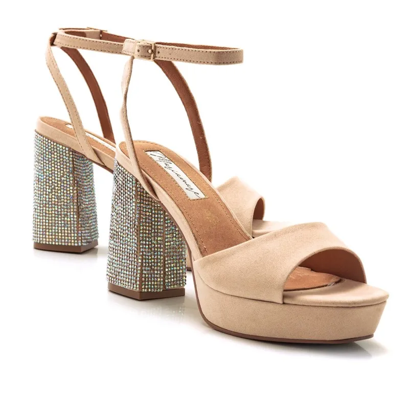 Sandalias Vestir de Mujer MARIAMARE 68341 Beige 54656