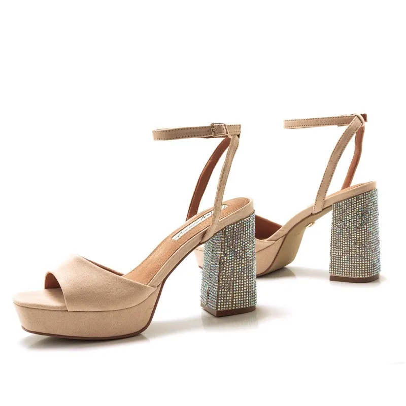 Sandalias Vestir de Mujer MARIAMARE 68341 Beige 54656