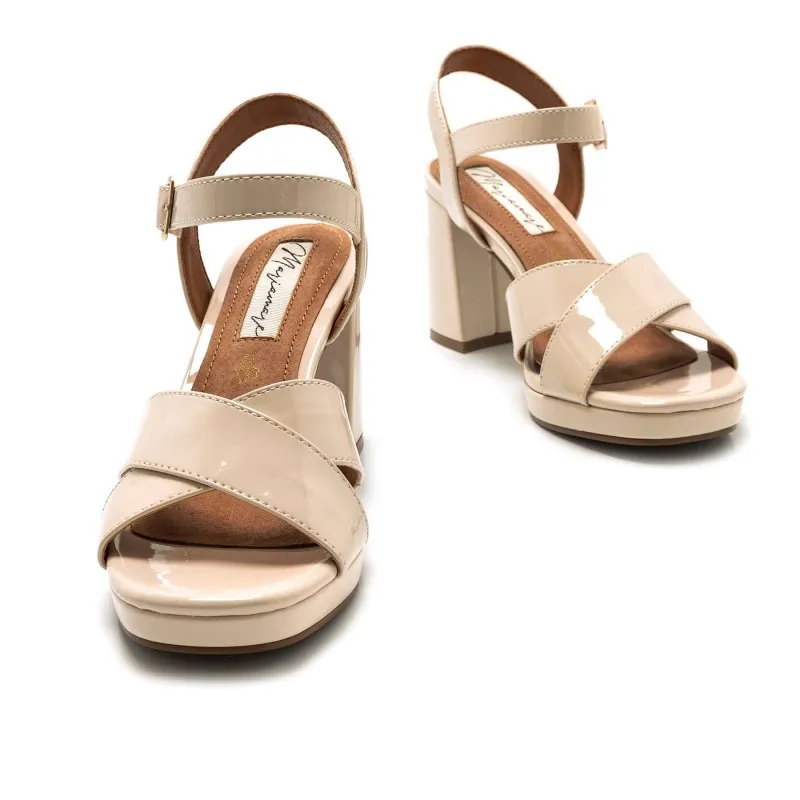 Sandalias Vestir de Mujer MARIAMARE 68373 Beige 54684