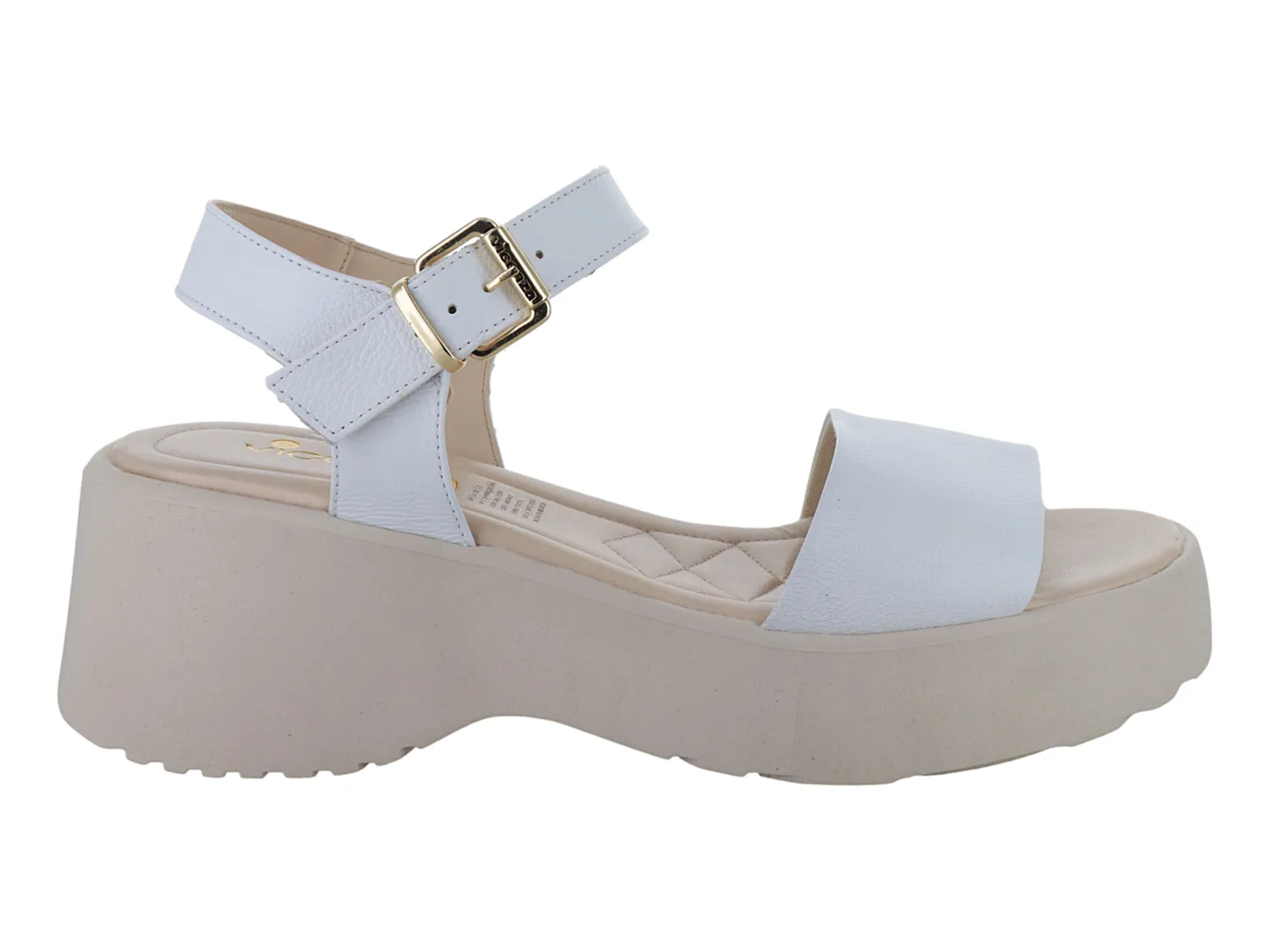 Sandalias Vicenza 17903 Blanco Para Mujer