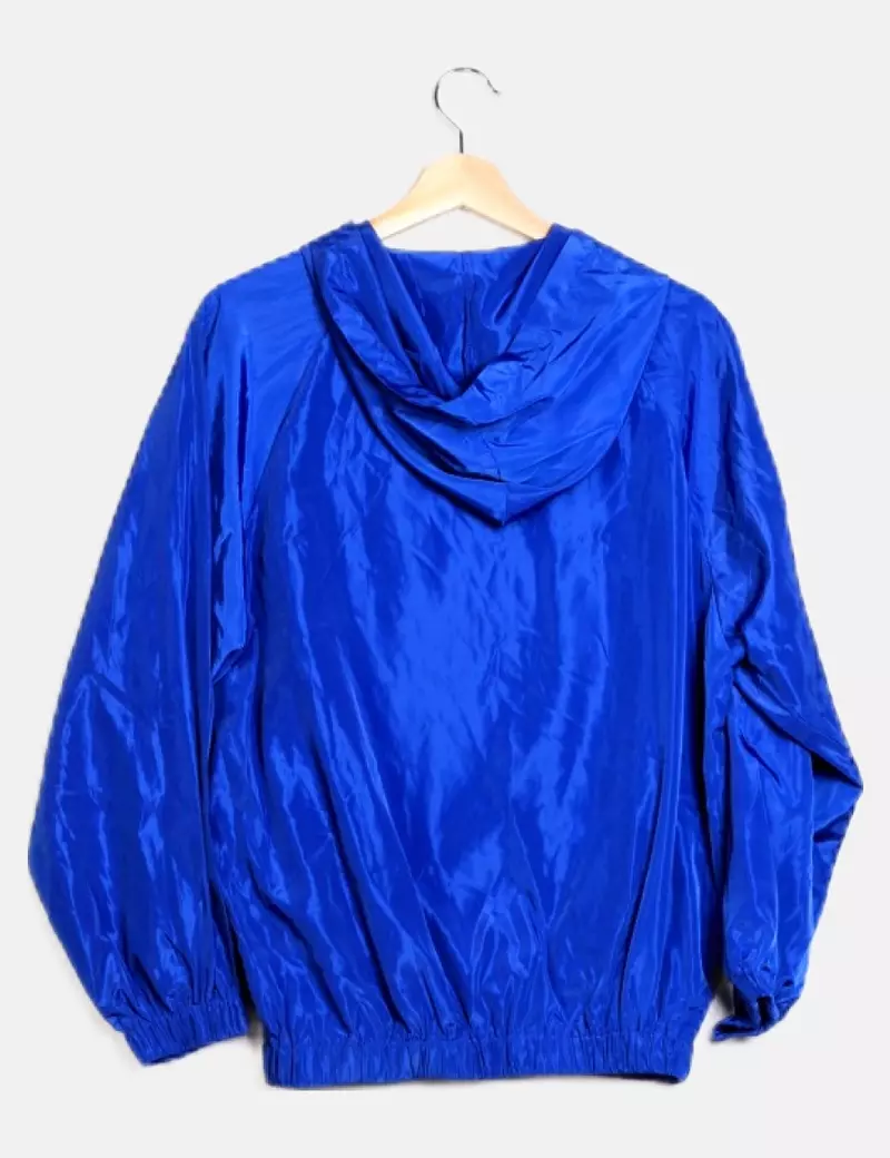 SHEIN Impermeable canguro azul