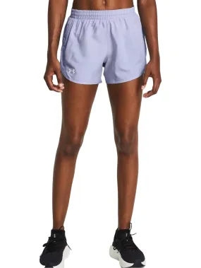 Short Under Armour Reflective Azul Para Mujer