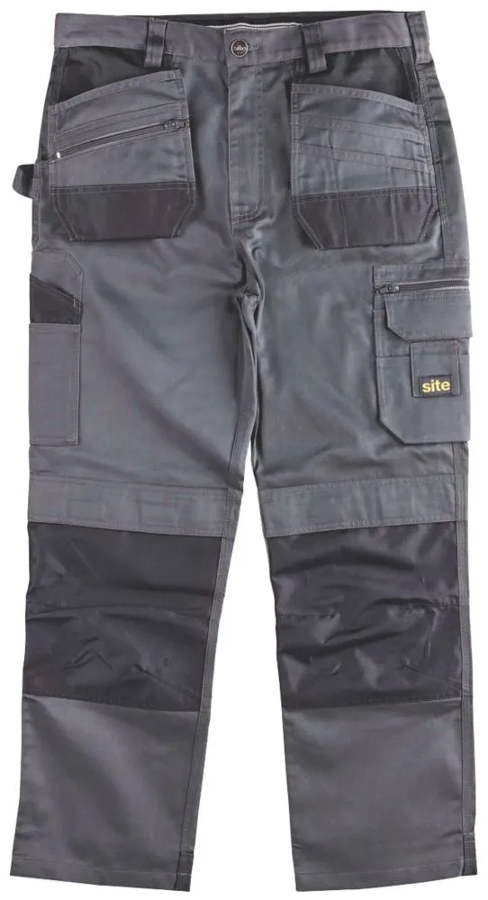 Site Jackal, pantalón de trabajo, gris/negro (cintura 32