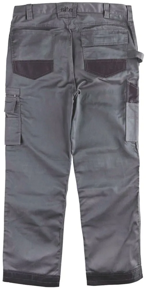 Site Jackal, pantalón de trabajo, gris/negro (cintura 32