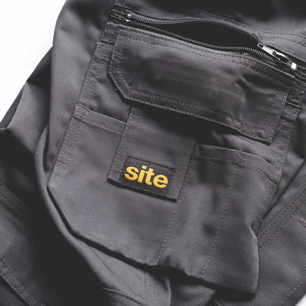 Site Jackal, pantalón de trabajo, gris/negro (cintura 32