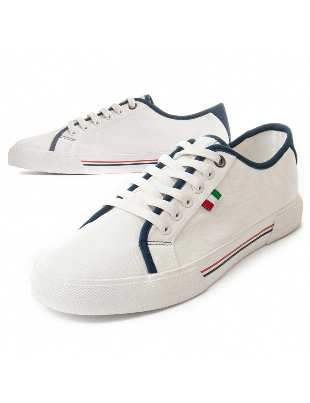 Sneaker Para Hombre  Montevita  Gansport2  87205 Blanco