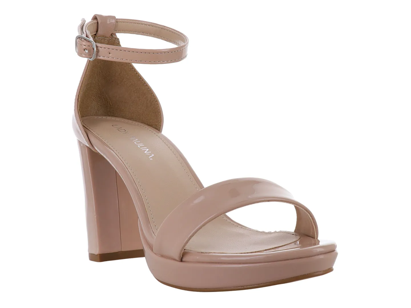 Tacones Lady Paulina Arica  Beige Para Mujer