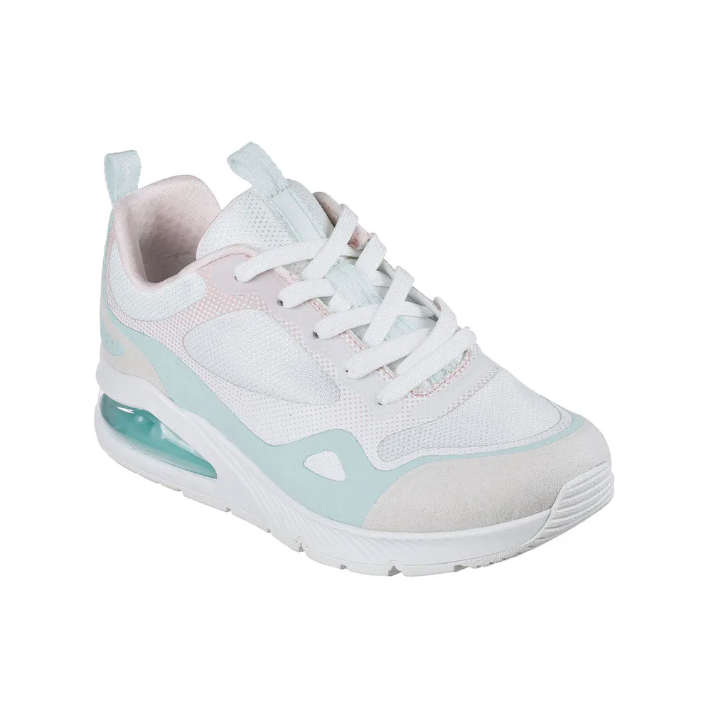 Tenis Mujer Skechers Uno 2  - Blanco - Azul