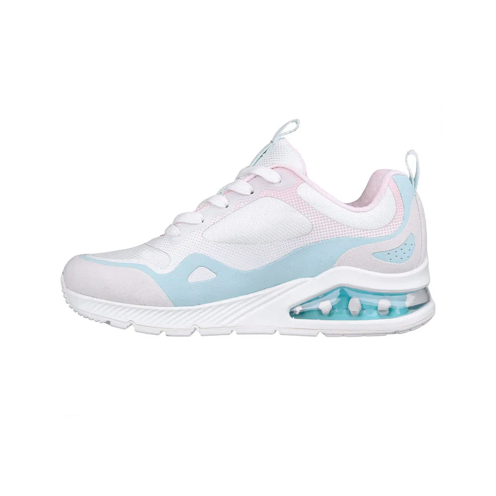 Tenis Mujer Skechers Uno 2  - Blanco - Azul