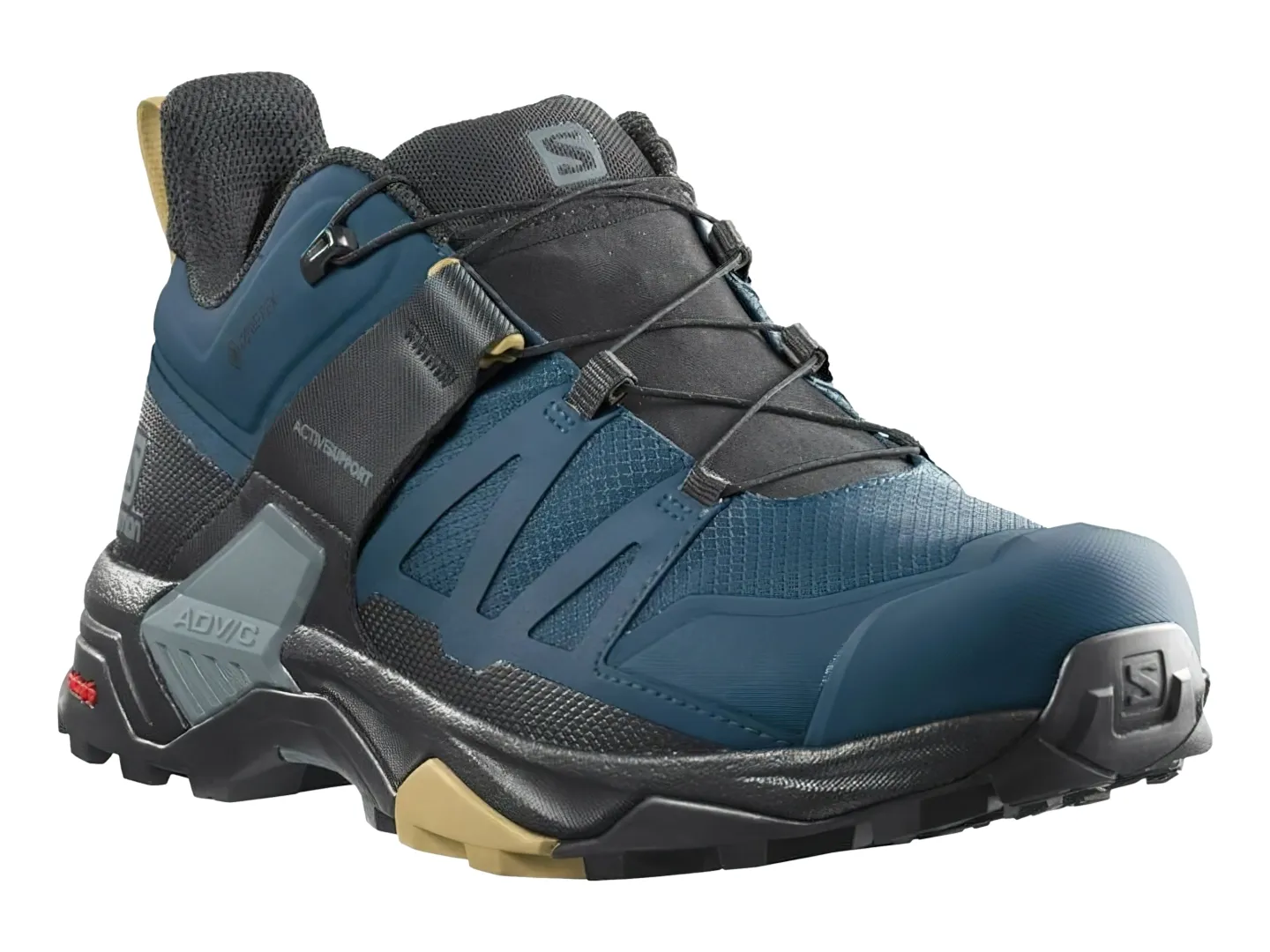 Tenis Salomon Ultra 4 Mid Azul Para Hombre