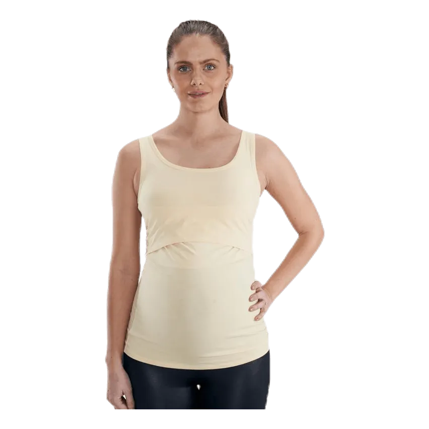 Tetas Classic Tank Top Beige