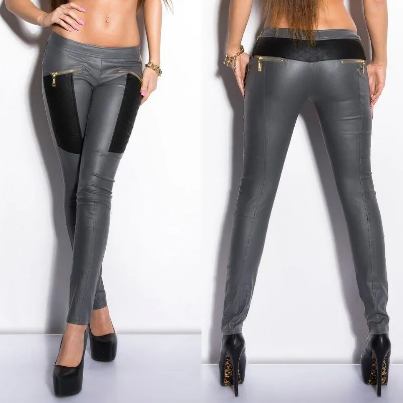 Treggings Cadillac gris