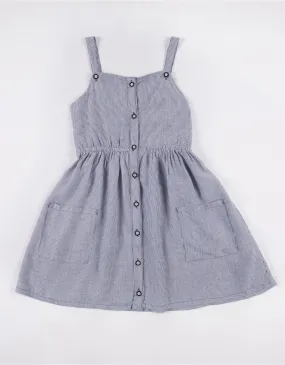 Vestido slim fit gris