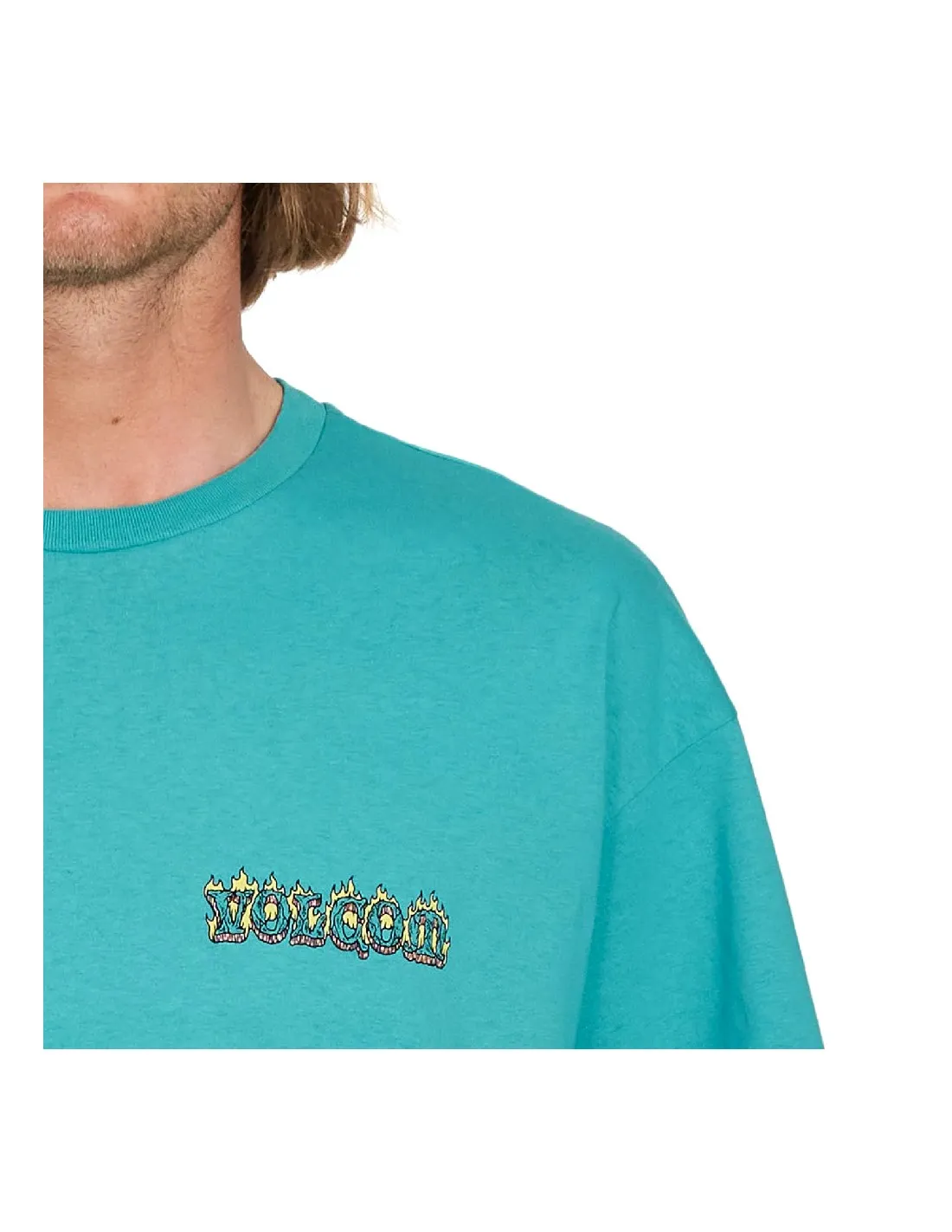 VOLCOM ALSTONE LSE SST TEMPLE TEAL