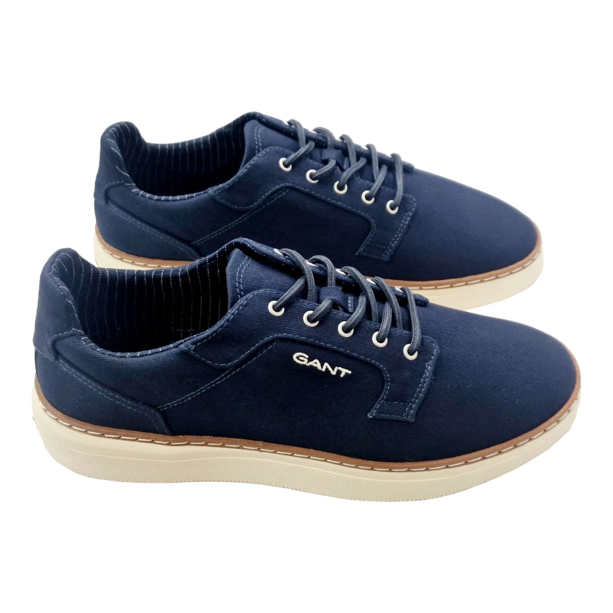 ZAPATILLA GANT HOMBRE COTTON TWILL MARINO