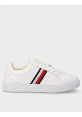 ZAPATILLA TOMMY HILFIGER ESSENTIAL COURT SNEAKER WHITE