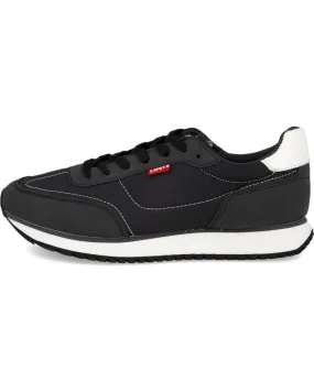 Zapatillas deporte LEVIS  de Mujer 234706 STAG RUNNER S  NEGRO