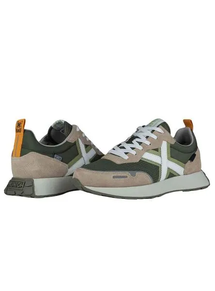 Zapatillas Munich Xemine 56 Verde Para Hombre