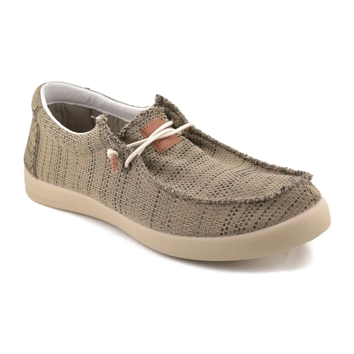 Zapatillas slip on taupe para hombre by