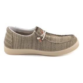 Zapatillas slip on taupe para hombre by