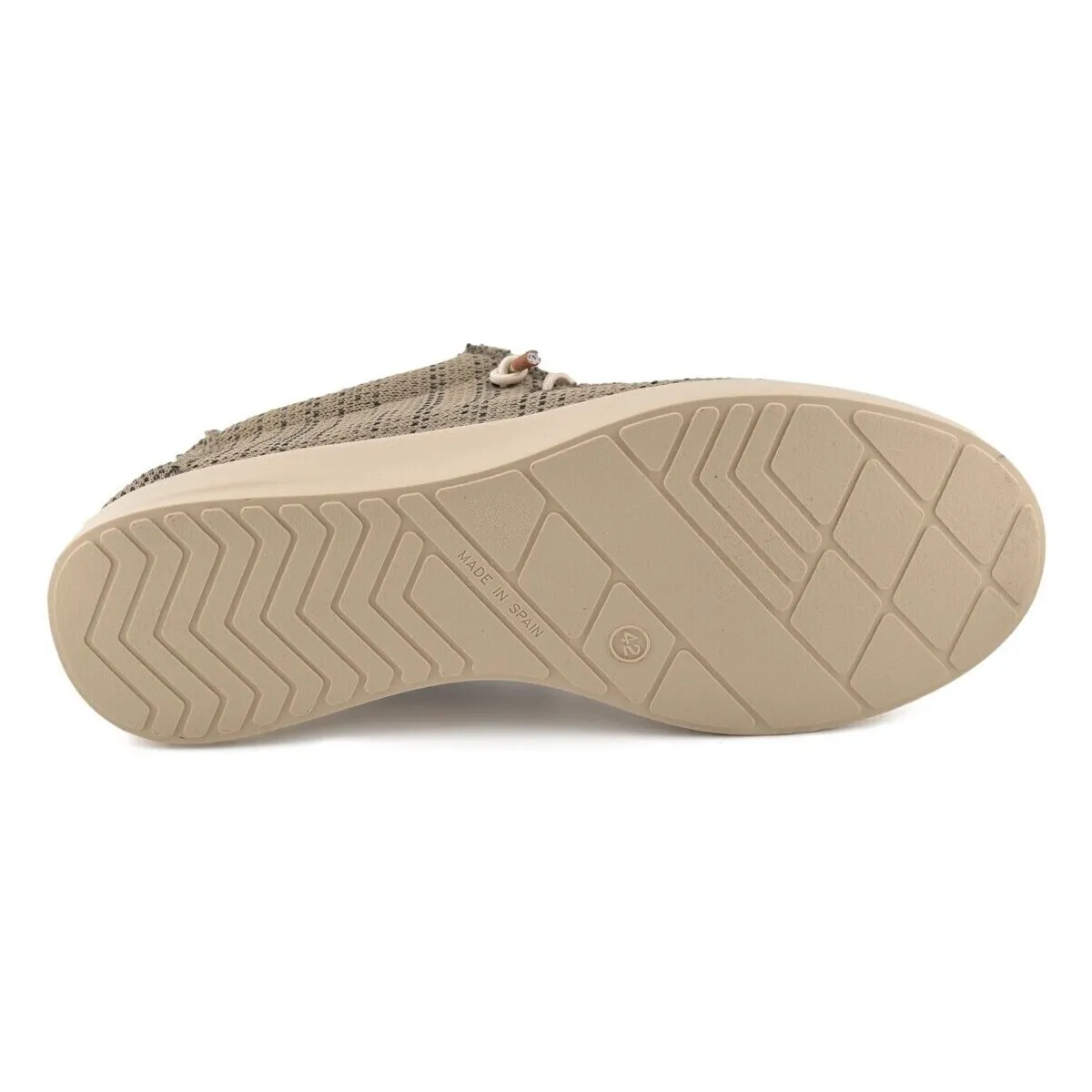 Zapatillas slip on taupe para hombre by