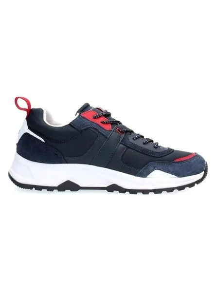 zapatillas tommy hilfiger fashion mix azul hombre