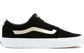 Zapatillas Vans Ward Suede Metallic Mujer Negro/Plata