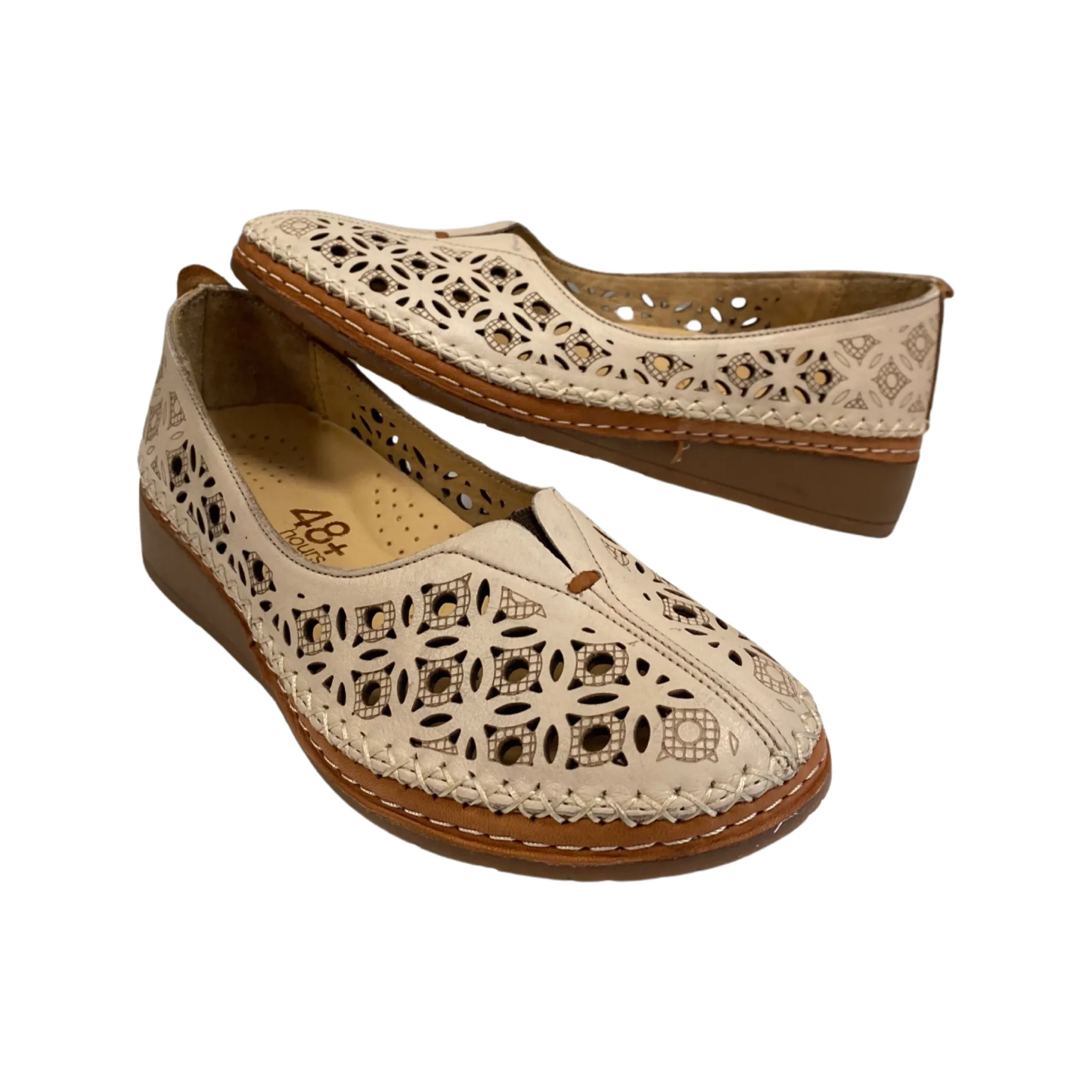 ZAPATO MUJER 48 HORAS 313803 BEIGE