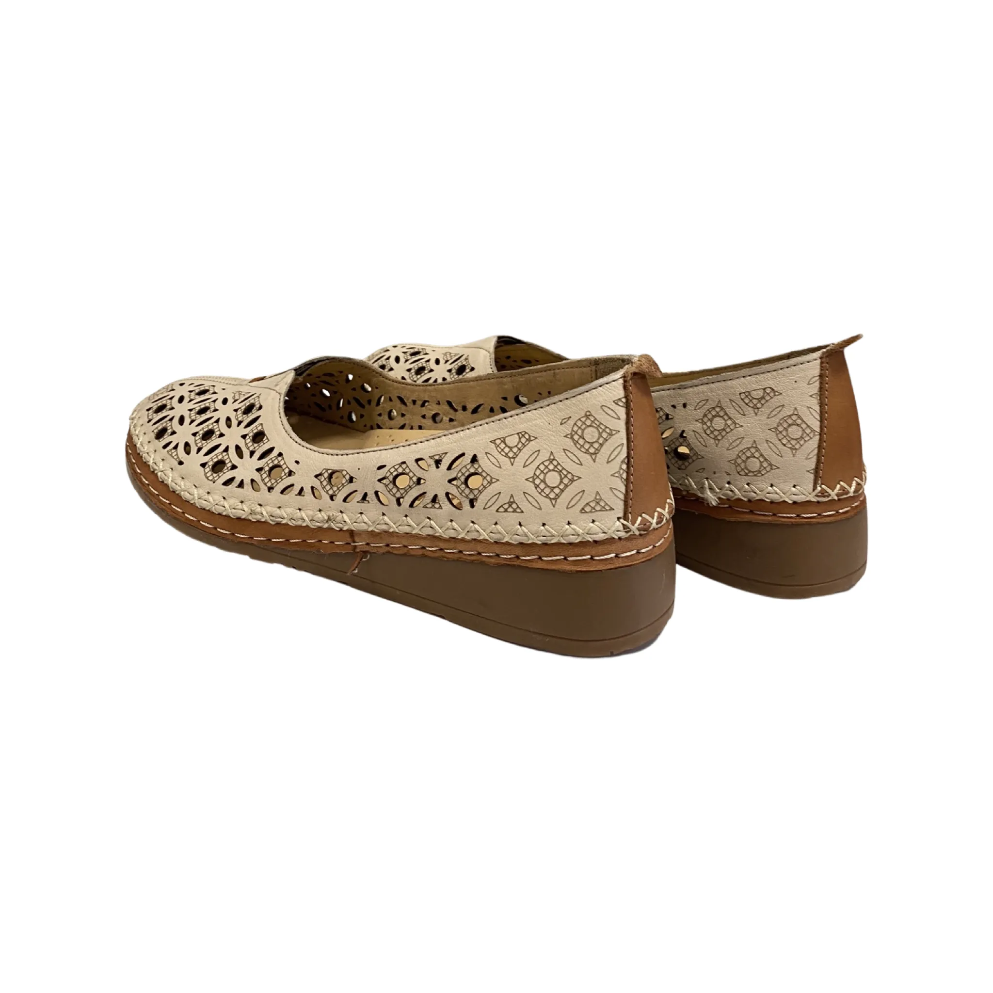 ZAPATO MUJER 48 HORAS 313803 BEIGE