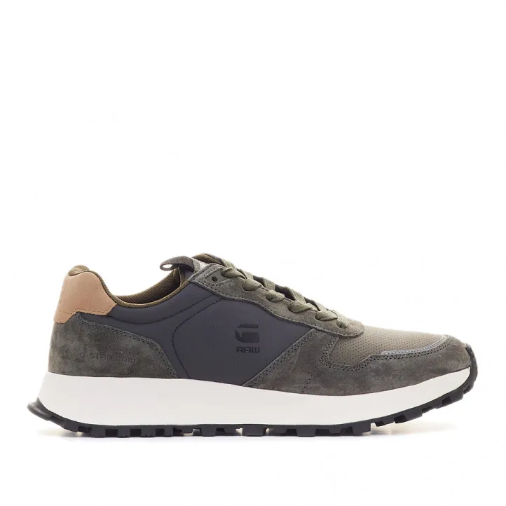 Zapatos sport G-Star RAW theq run gris y marrón