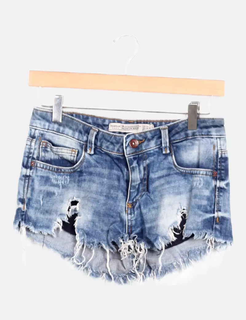 Zara Short azul denim