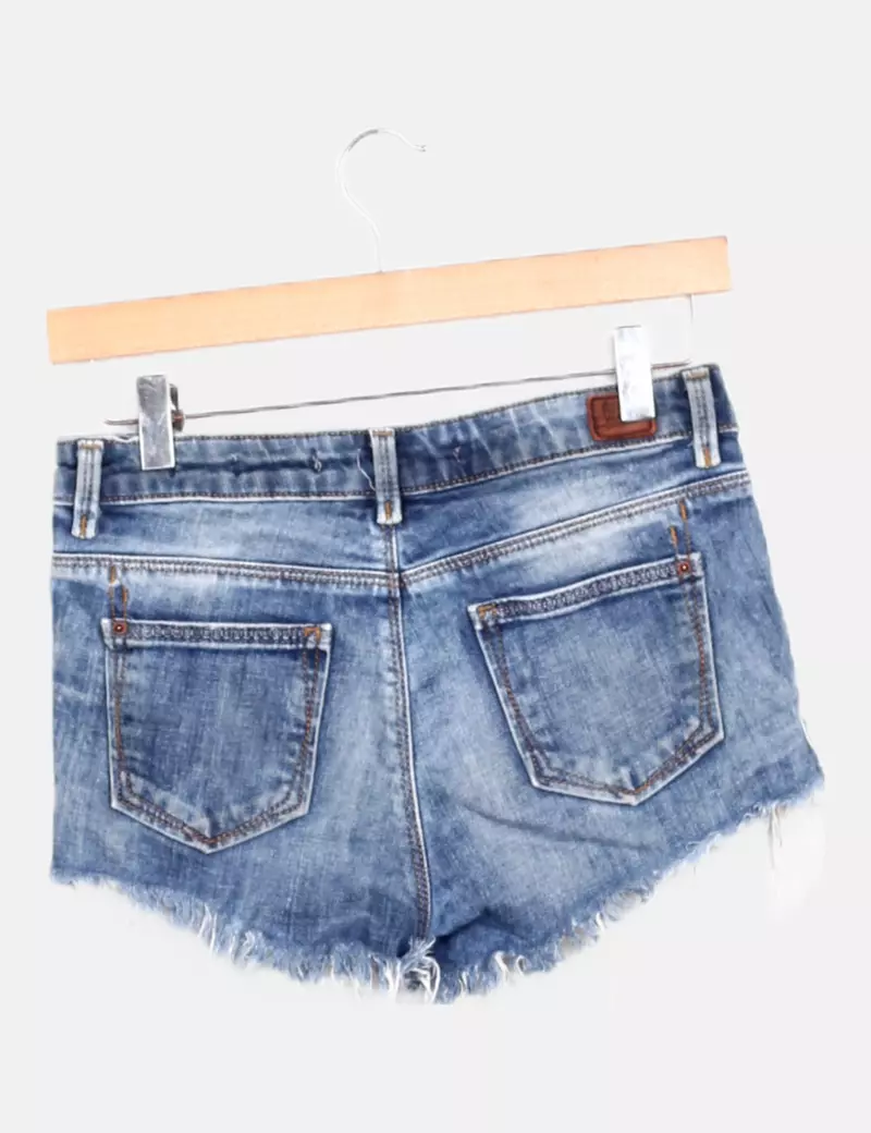 Zara Short azul denim